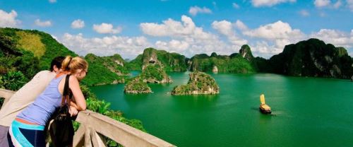 Vue de la Baie d'Halong